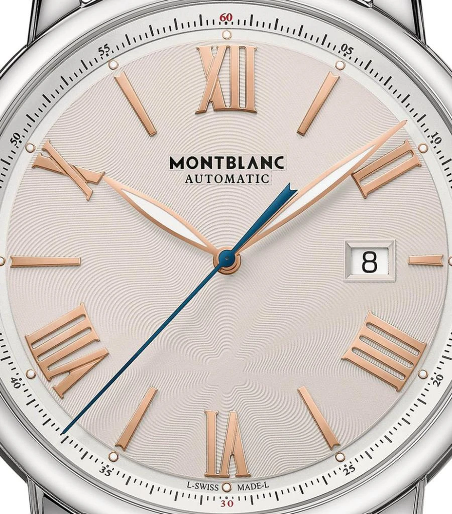 商品MontBlanc|Stainless Steel Star Legacy Automatic Date Watch 43mm,价格¥27296,第2张图片详细描述