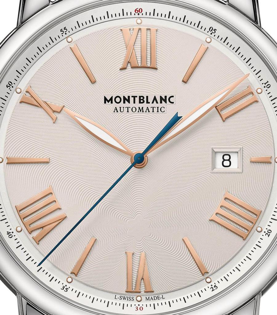 商品MontBlanc|Stainless Steel Star Legacy Automatic Date Watch 43mm,价格¥23637,第4张图片详细描述