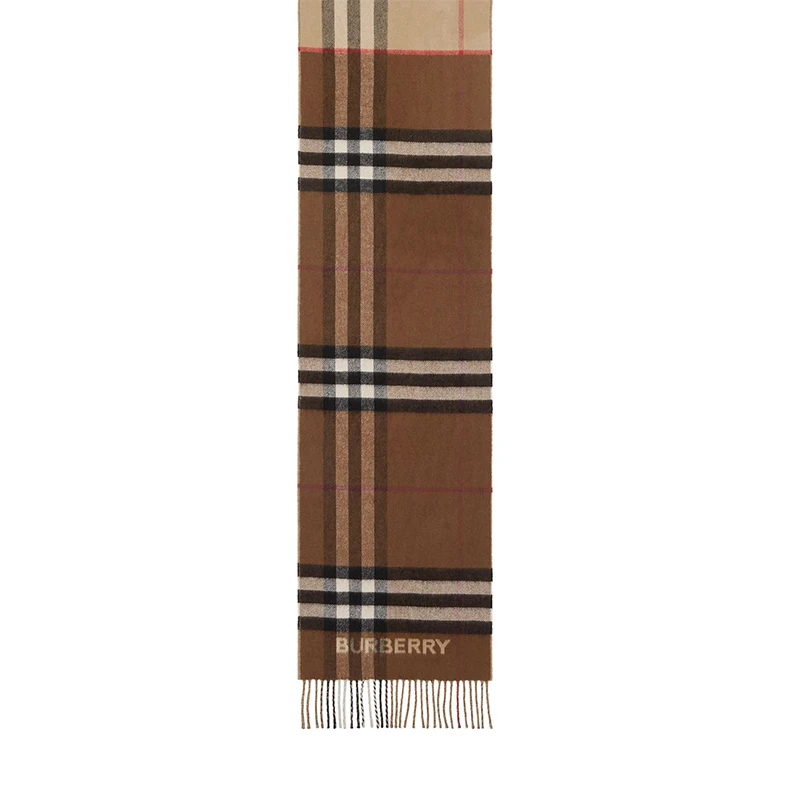 BURBERRY 白色女士围巾 8045329 商品