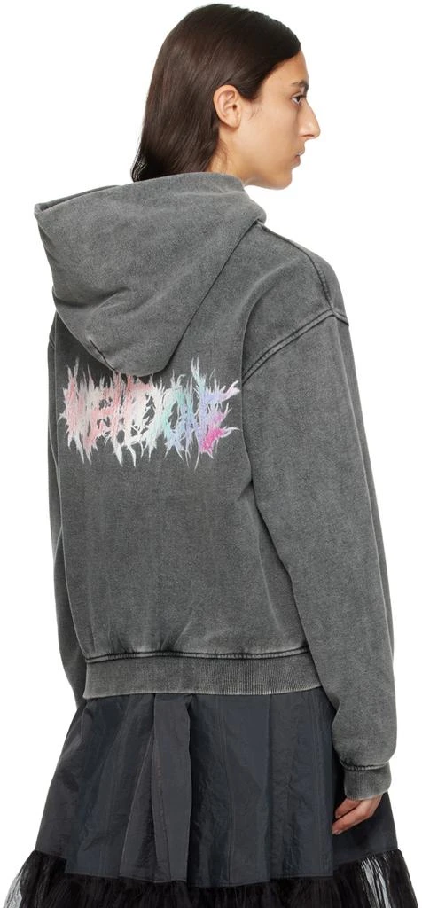 商品We11done|Black Faded Hoodie,价格¥1566,第3张图片详细描述