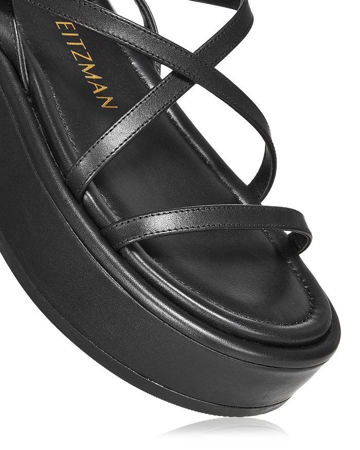 商品Stuart Weitzman|Women's Summerlift Flatform Sandals,价格¥1096,第5张图片详细描述