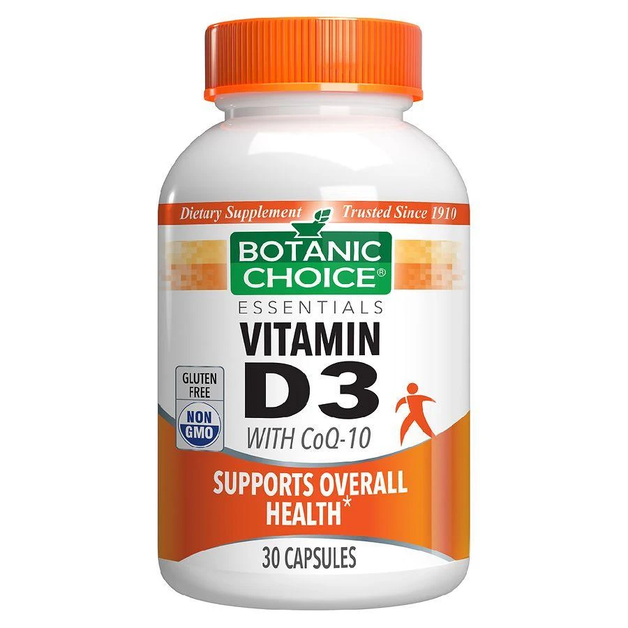 商品Botanic Choice|Vitamin D3 with CoQ-10,价格¥89,第1张图片