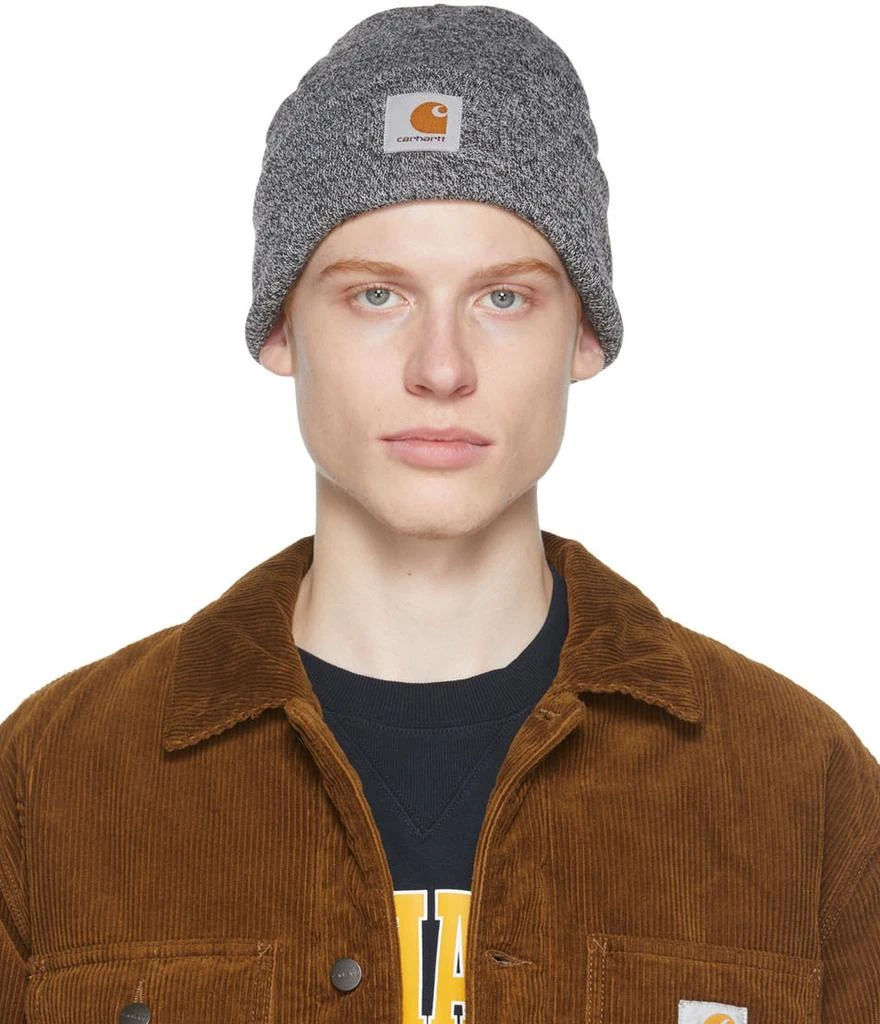 商品Carhartt WIP|Grey Scott Watch Beanie,价格¥320,第1张图片