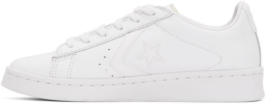 商品Converse|White 'Pro Leather' OX Sneakers,价格¥566,第5张图片详细描述