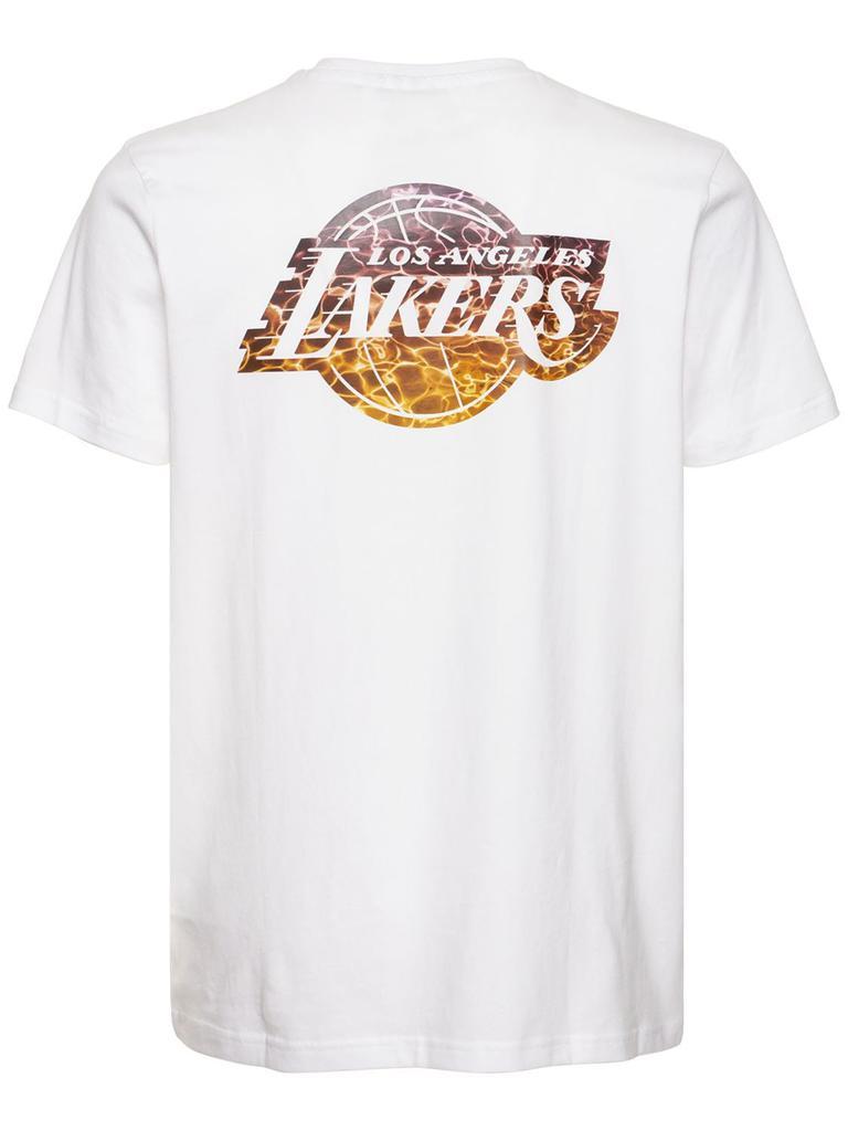 商品New Era|Nba Neon Pack La Lakers T-shirt,价格¥292,第1张图片