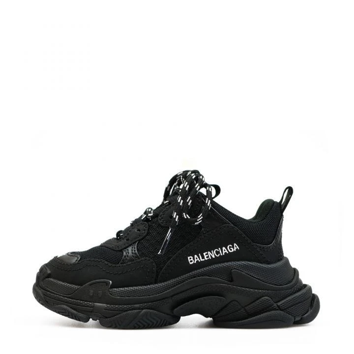 商品Balenciaga|黑色 Triple S 运动鞋 童款,价格¥2766,第1张图片