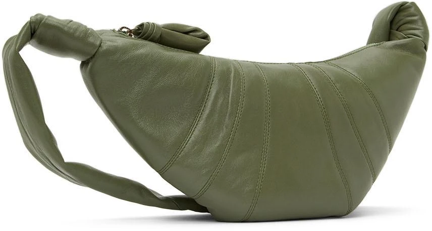 商品Lemaire|Khaki Small Croissant Bag,价格¥6467,第2张图片详细描述