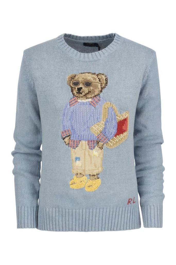 商品Ralph Lauren|POLO RALPH LAUREN Summer Cable Polo Bear,价格¥2804,第1张图片