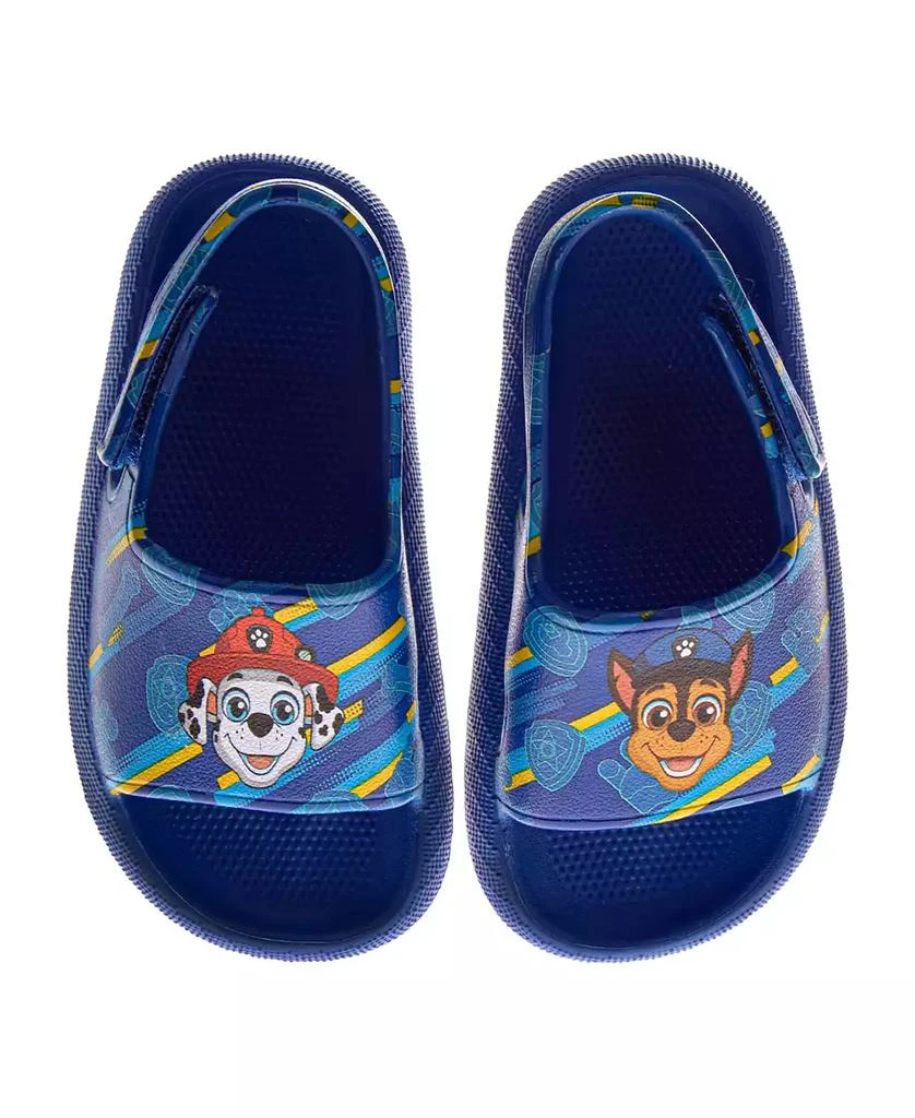 商品Nickelodeon|Toddler Boys Patrol Hook and Loop Backstrap Slides,价格¥221,第1张图片