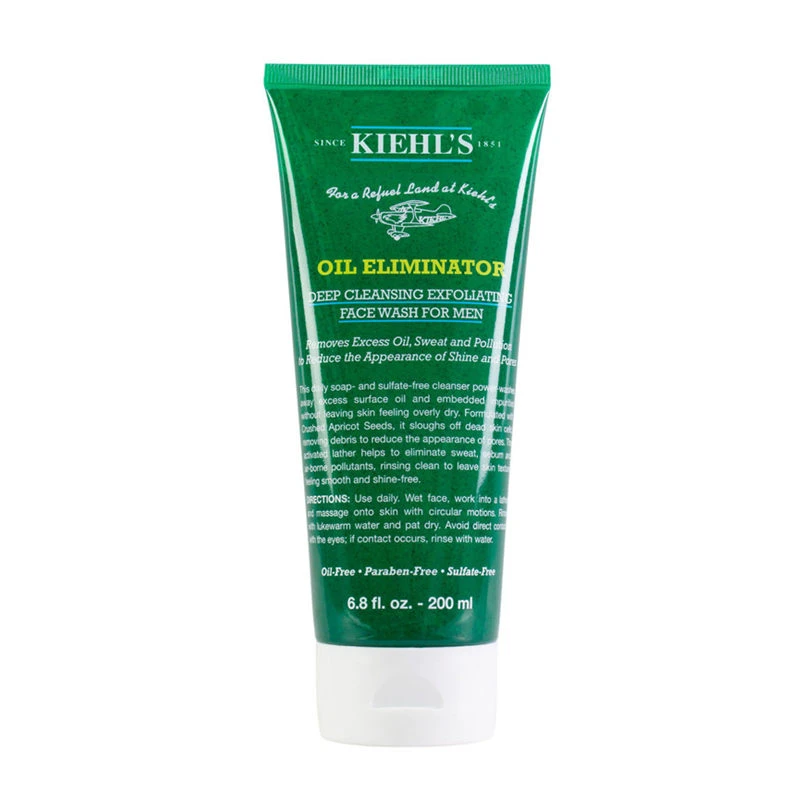 商品Kiehl's|科颜氏男士清爽净致磨砂洁面啫喱200ml,价格¥195,第1张图片