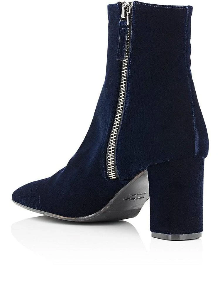 商品Barneys New York|Velvet Side-Zip Ankle Boots,价格¥2938,第3张图片详细描述