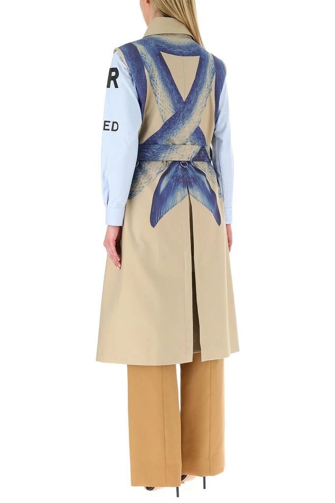 商品Burberry|Printed cotton trench coat,价格¥20834,第3张图片详细描述