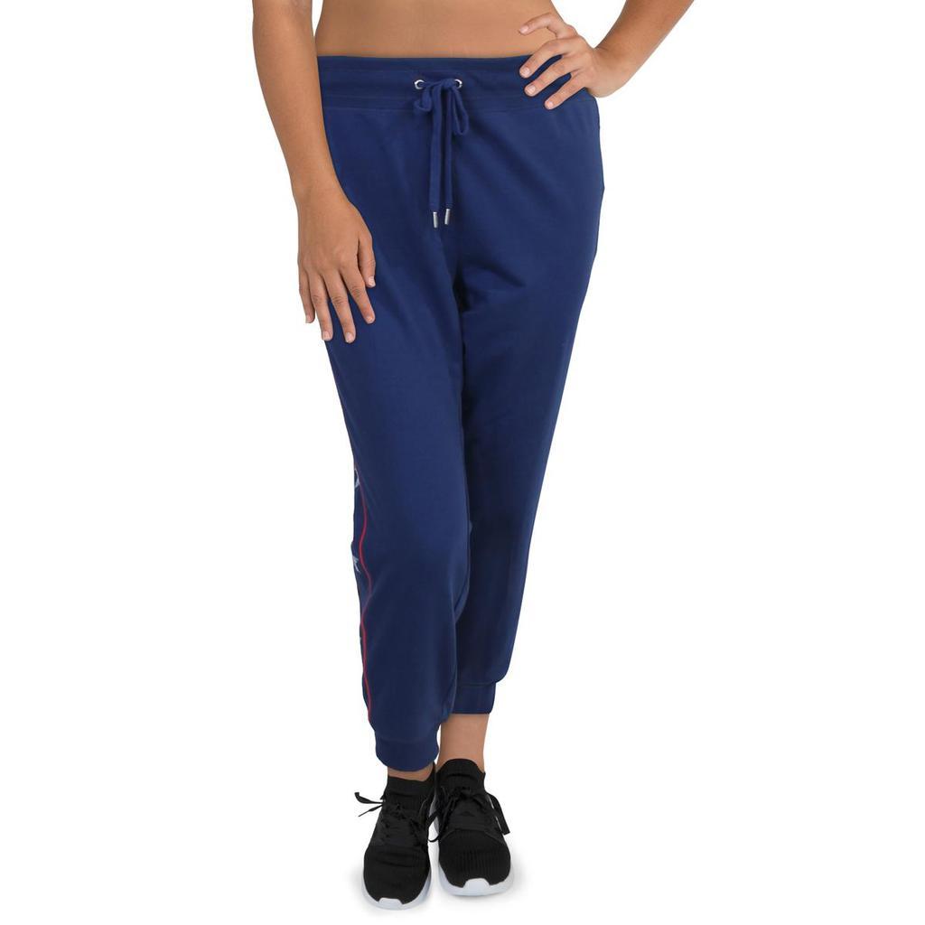 商品Tommy Hilfiger|Tommy Hilfiger Sport Womens Plus Star Fitness Workout Capri Pants,价格¥159-¥209,第4张图片详细描述