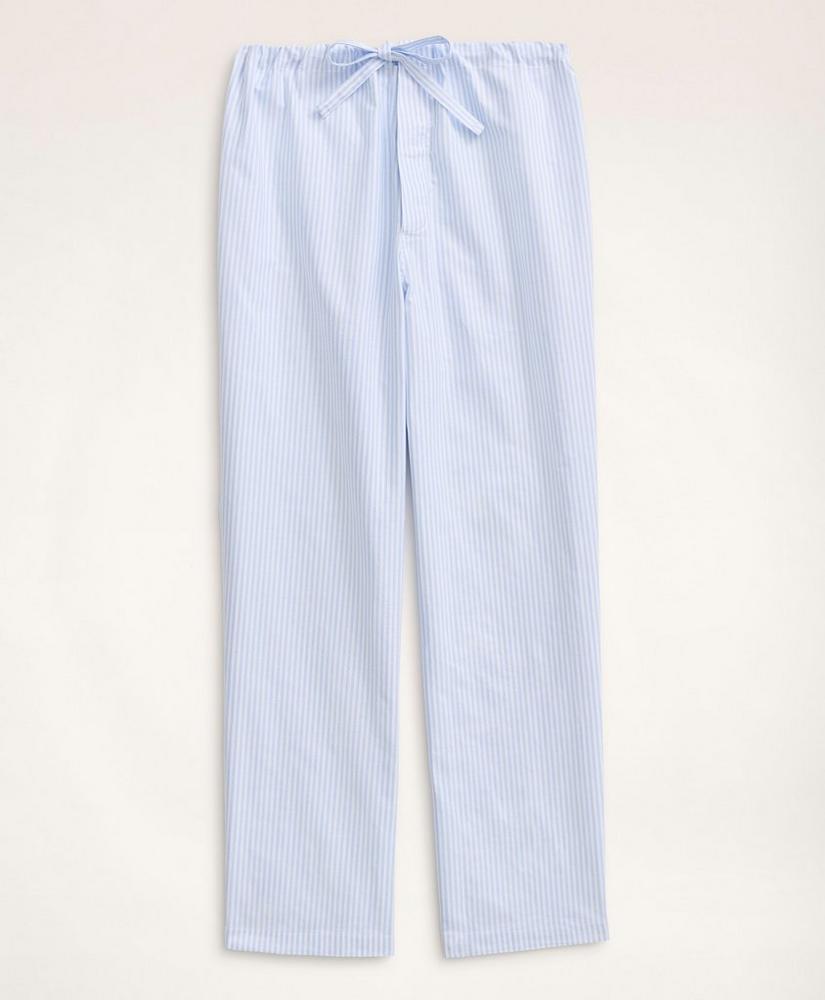 Cotton Oxford Stripe Pajamas商品第3张图片规格展示