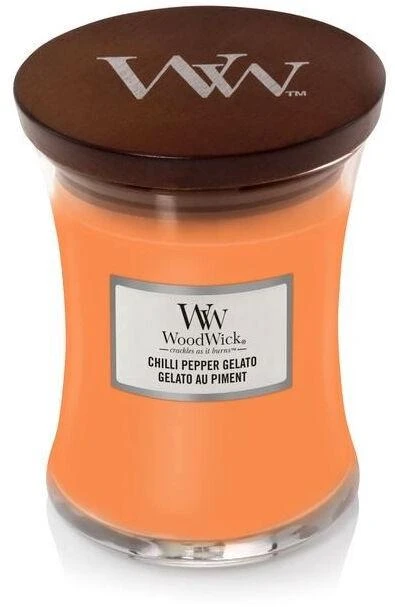 商品WoodWick|WoodWick 辣椒冰激凌中号香氛蜡烛 275g,价格¥468,第1张图片