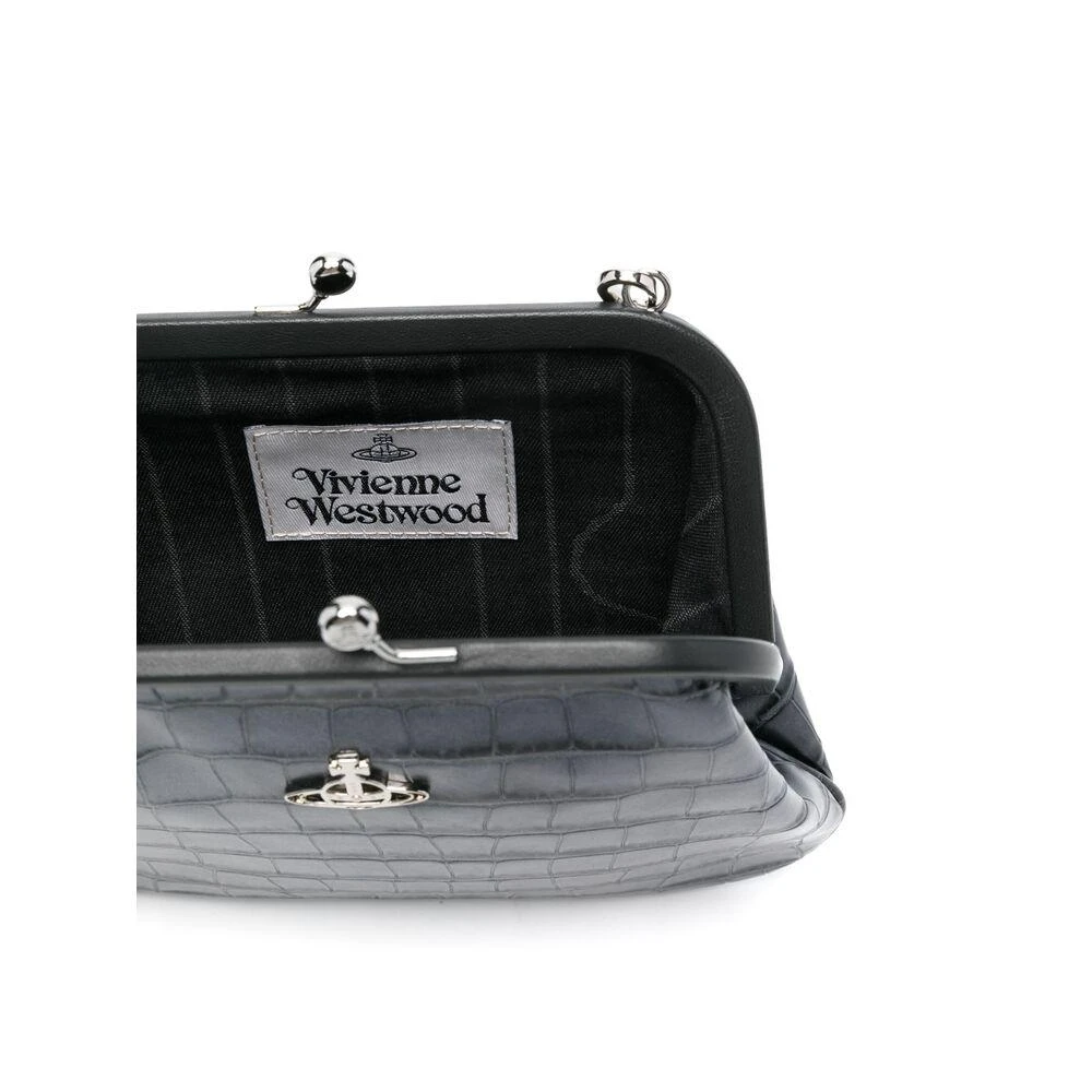 商品【商品预售7天】 Vivienne Westwood|Vivienne Westwood 女士手提包 4B01000AWL00A2N405 灰色,价格¥2883,第6张图片详细描述