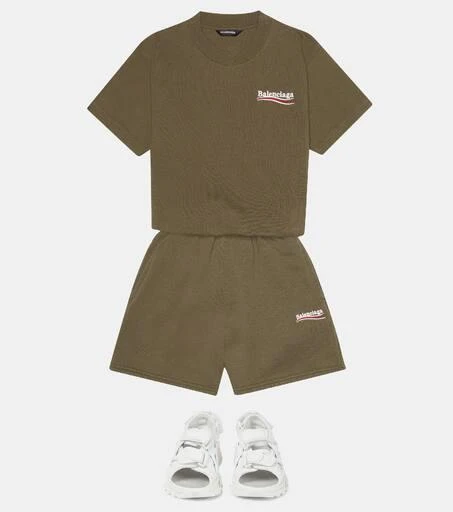 商品Balenciaga|刺绣棉质针织T恤,价格¥1569,第2张图片详细描述