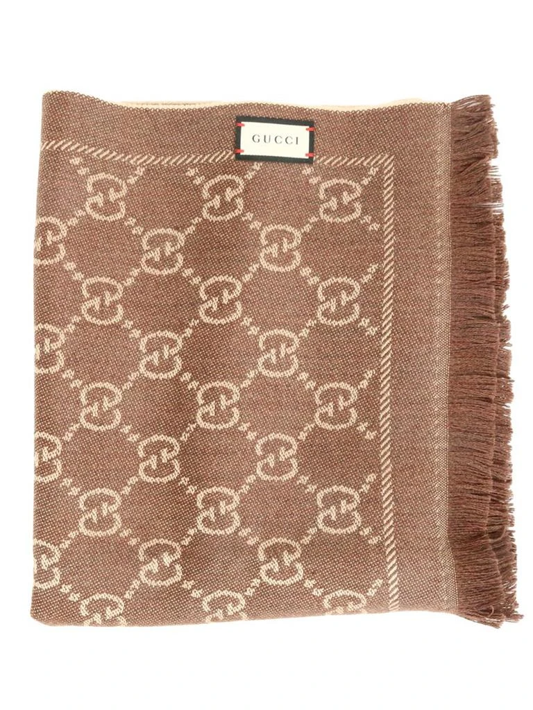 商品Gucci|GG motif scarf,价格¥3041,第1张图片