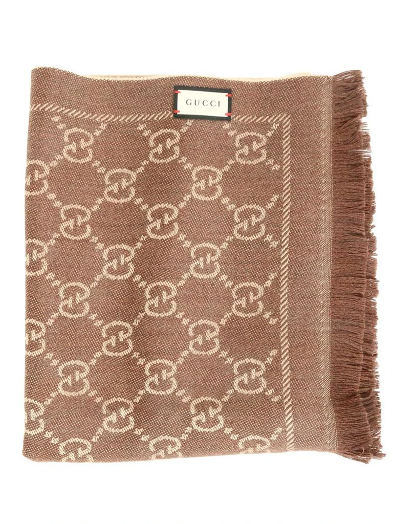 商品Gucci|GG motif scarf,价格¥2862,第1张图片