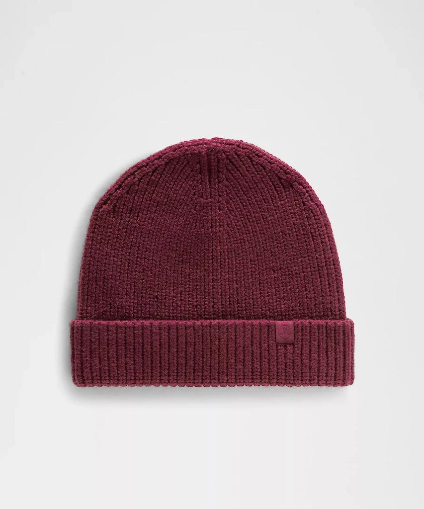 商品Lululemon|Close-Fit Wool-Blend Ribbed Knit Beanie,价格¥244,第3张图片详细描述