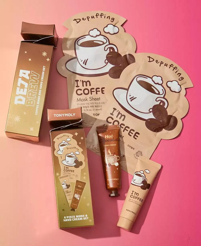 商品TONYMOLY|4-Pc. Deja Brew Coffee Mask & Hand Cream Set,价格¥107,第4张图片详细描述