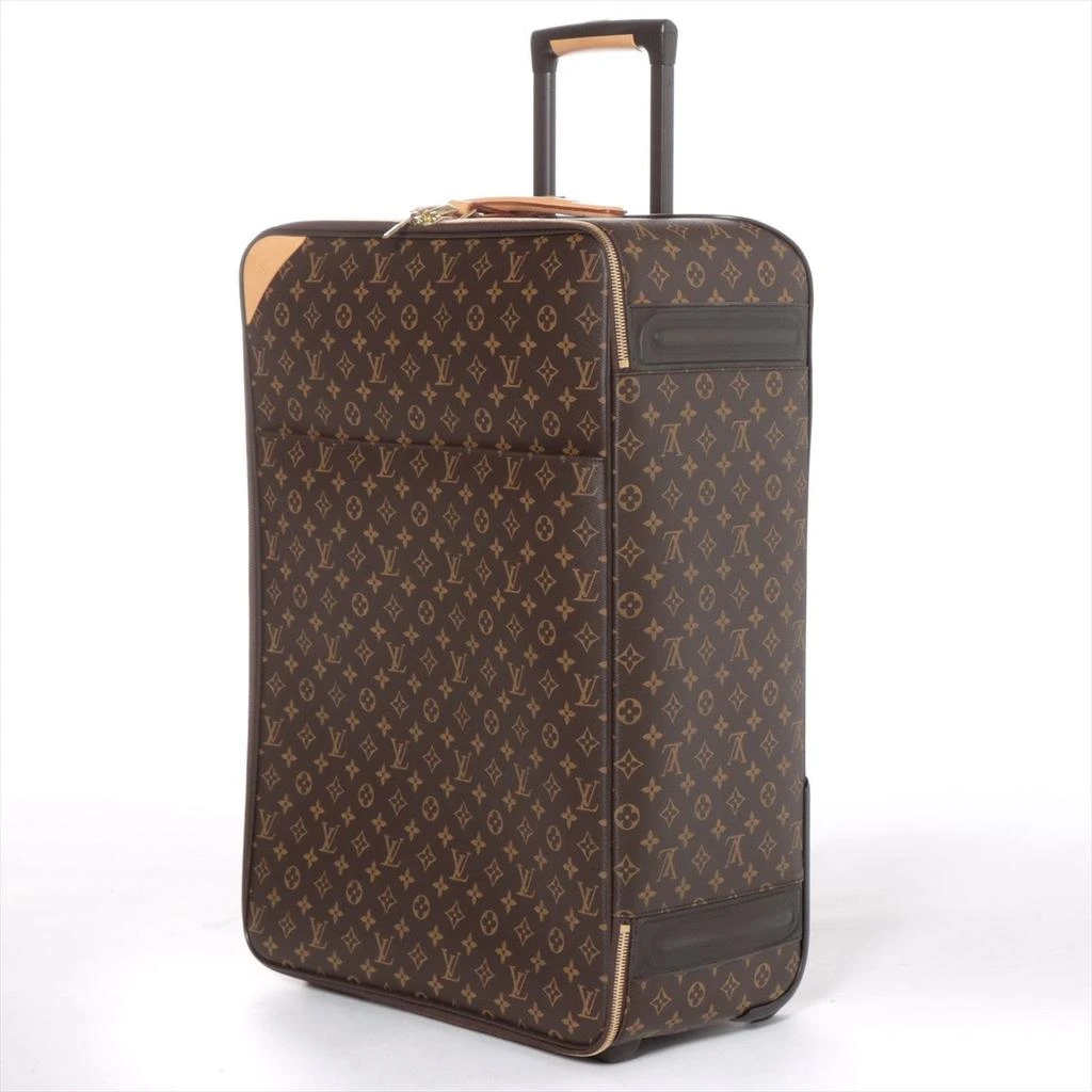 商品[二手商品] Louis Vuitton|Louis Vuitton Brown Monogram Canvas Leather Pegase 60cm Rolling Luggage,价格¥18221,第3张图片详细描述