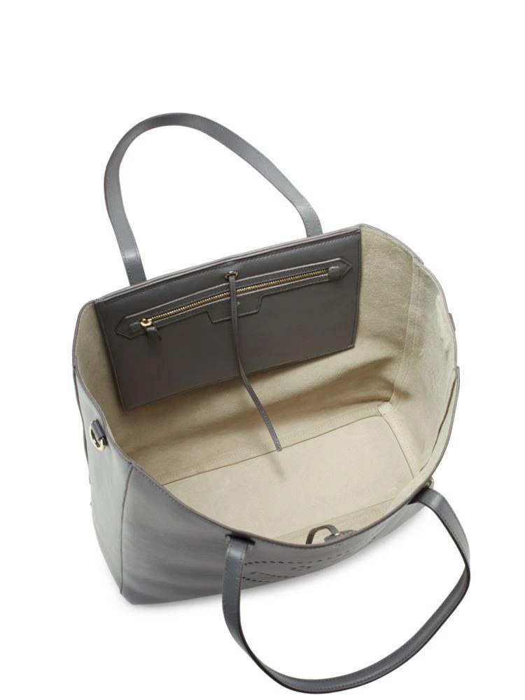 商品Anya Hindmarch|Ebury Smiley Leather Tote,价格¥5347,第2张图片详细描述