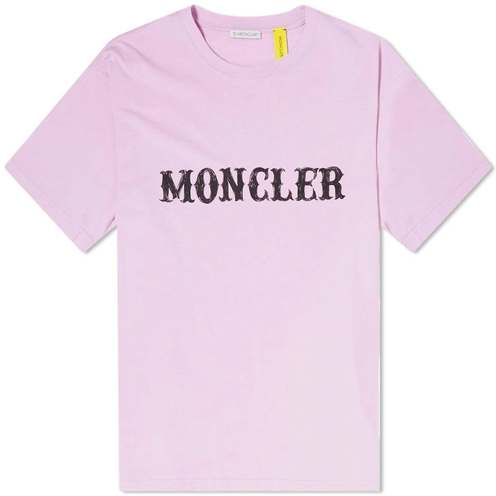 商品Moncler|Moncler Genius Fragment Large Logo T-Shirt,价格¥3236,第1张图片