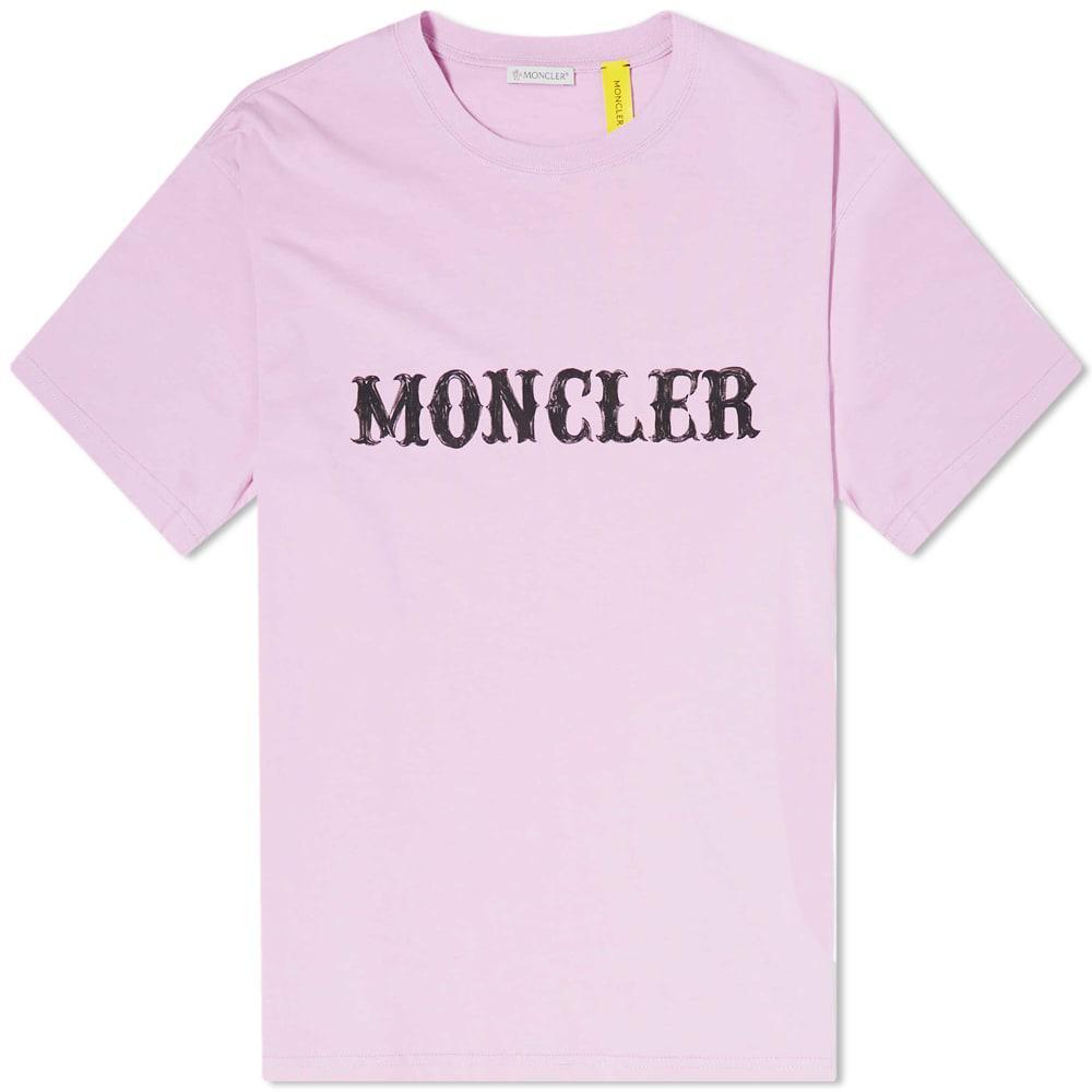 商品Moncler|Moncler Genius Fragment Large Logo Tee,价格¥2151,第1张图片