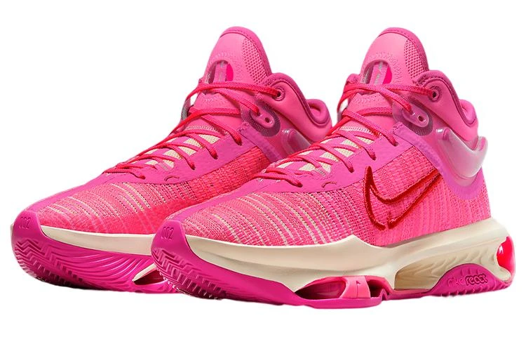 商品[国内直发] NIKE|Air Zoom G.T. Jump 2 舒适实战 中帮 篮球鞋 男款 粉红色,价格¥736,第4张图片详细描述