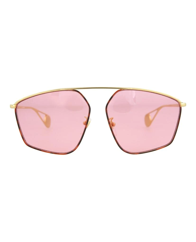 商品Gucci|Aviator-Style   Metal  Sunglasses,价格¥1049,第1张图片