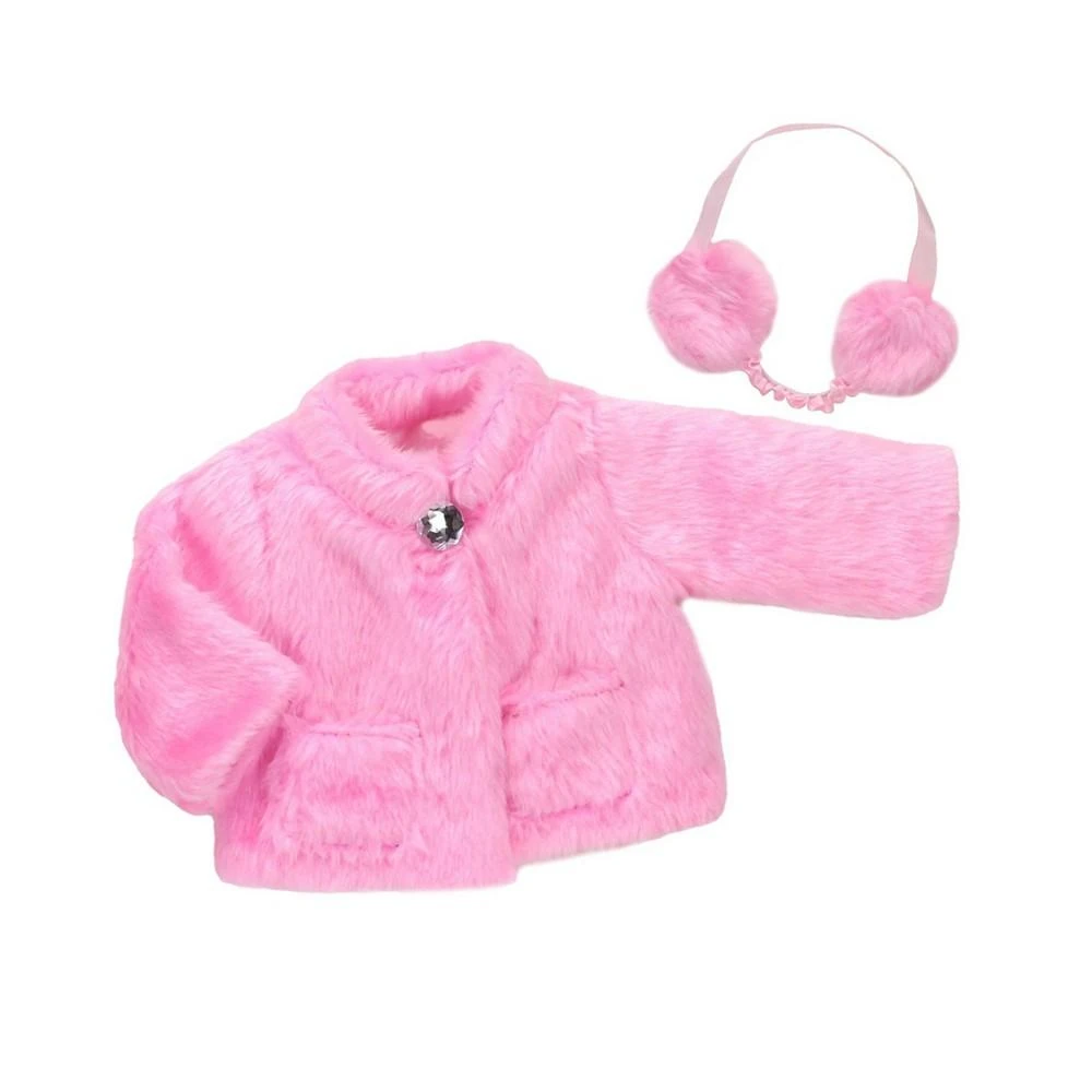 商品Teamson Kids|- 18" Doll - Coat Earmuff Headband Set, 2 Piece,价格¥98,第1张图片