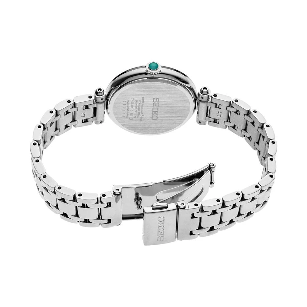 商品Seiko|Women's Diamond (1/8 ct. t.w.) Stainless Steel Bracelet Watch 30mm,��价格¥3220,第3张图片详细描述