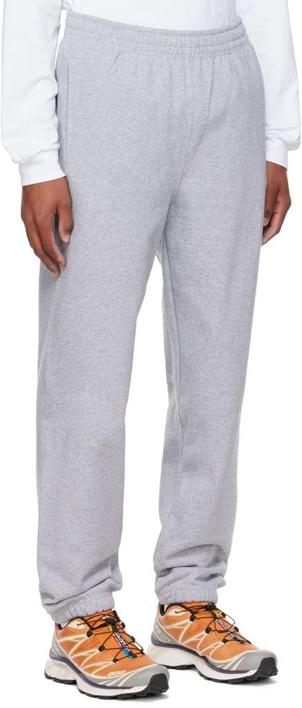 商品STUSSY|Gray Cotton Lounge Pants,价格¥849,第2张图片详细描述