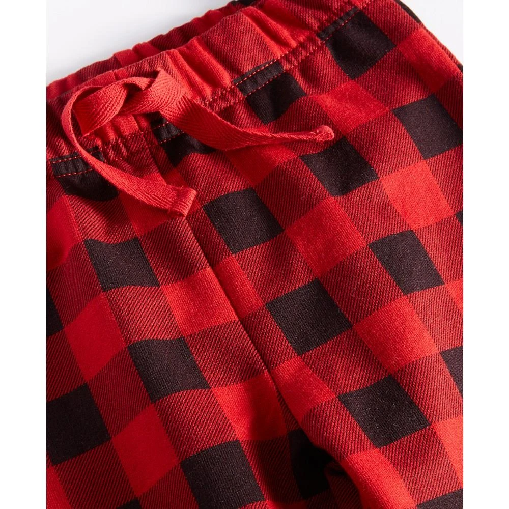 商品First Impressions|Baby Boys Plaid Joggers, Created for Macy's,价格¥30,第3张图片详细描述