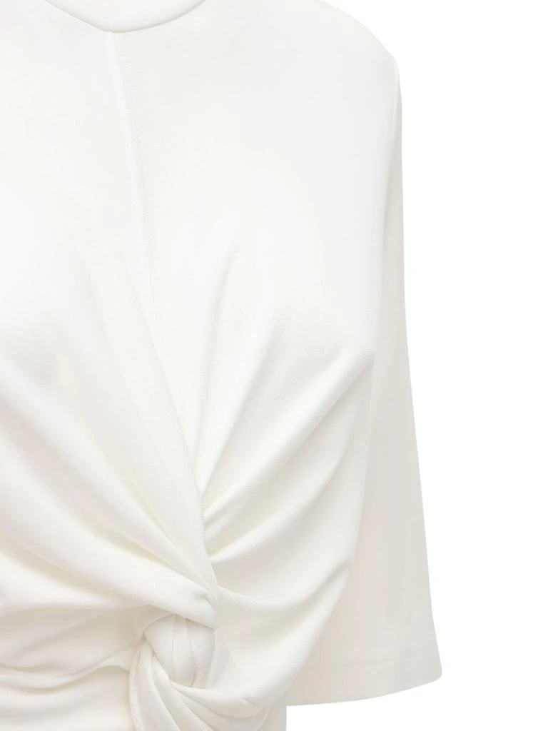 商品Ambush|Knotted Cropped Jersey T-shirt,价格¥897,第4张图片详细描述
