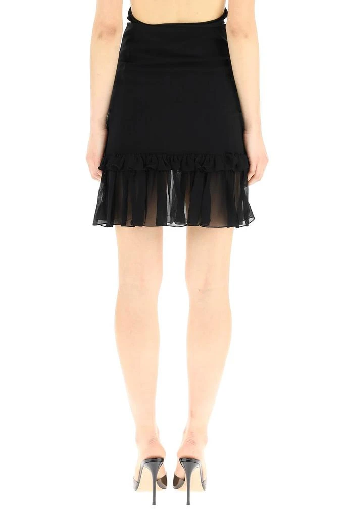 商品Nensi Dojaka|Nensi dojaka jersey and chiffon mini skirt,价格¥3307,第3张图片详细描述