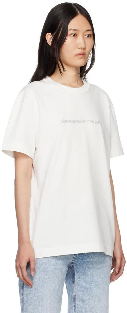 商品Alexander Wang|White Hotflix Grill T-Shirt,价格¥2195,第2张图片详细描述