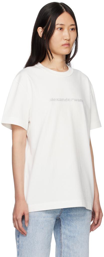 商品Alexander Wang|White Hotflix Grill T-Shirt,价格¥1180,第4张图片详细描述