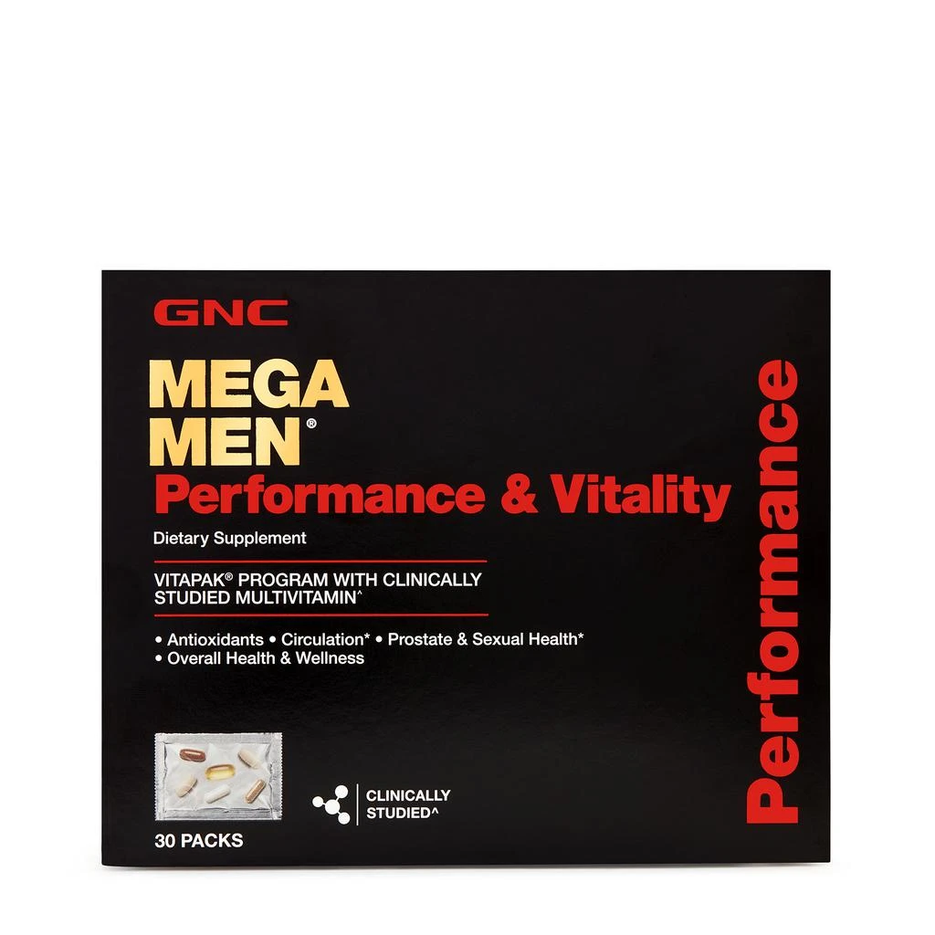 商品GNC|前列腺综合养护套餐包 Mega Men® Performance & Vitality Vitapak® Program,价格¥333,第1张图片