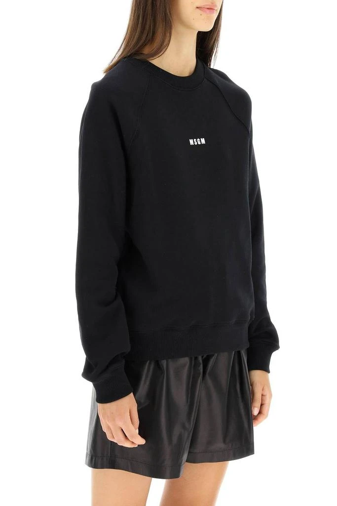商品MSGM|MINI LOGO COTTON SWEATSHIRT,价格¥464,第3张图片详细描述