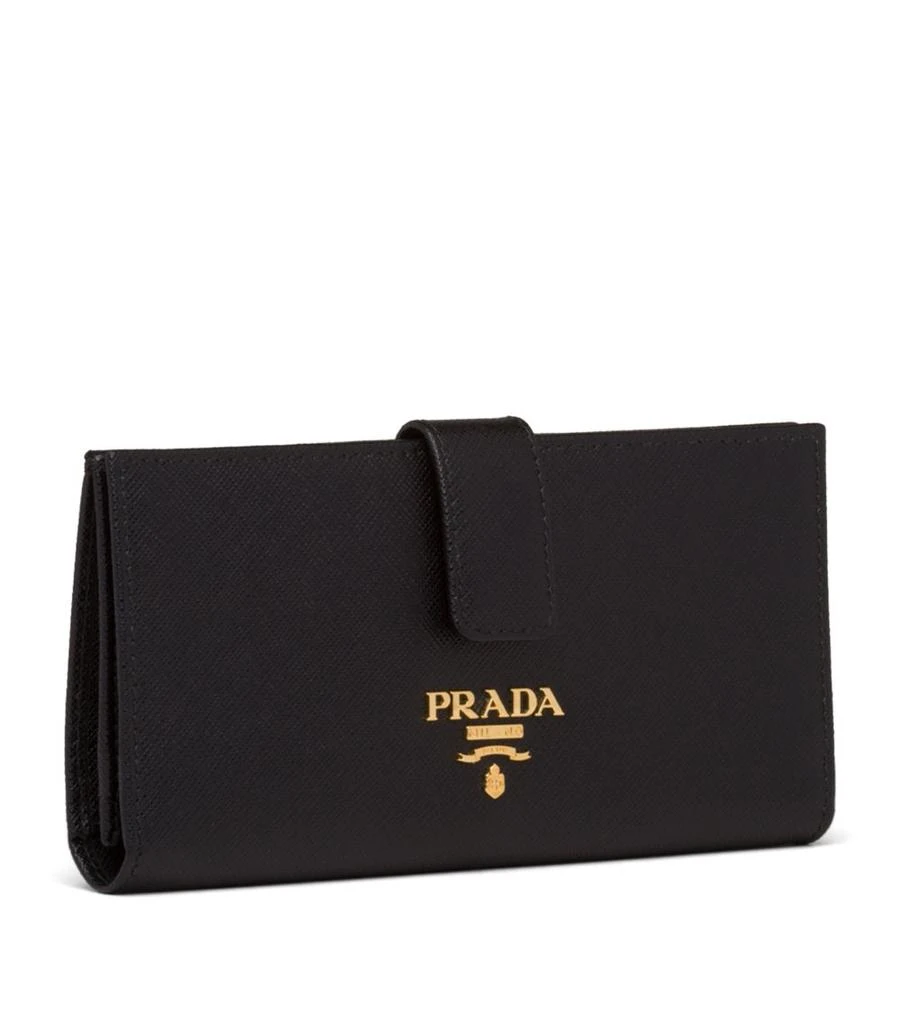 商品Prada|Large Saffiano Leather Bifold Wallet,价格¥6360,第3张图片详细描述