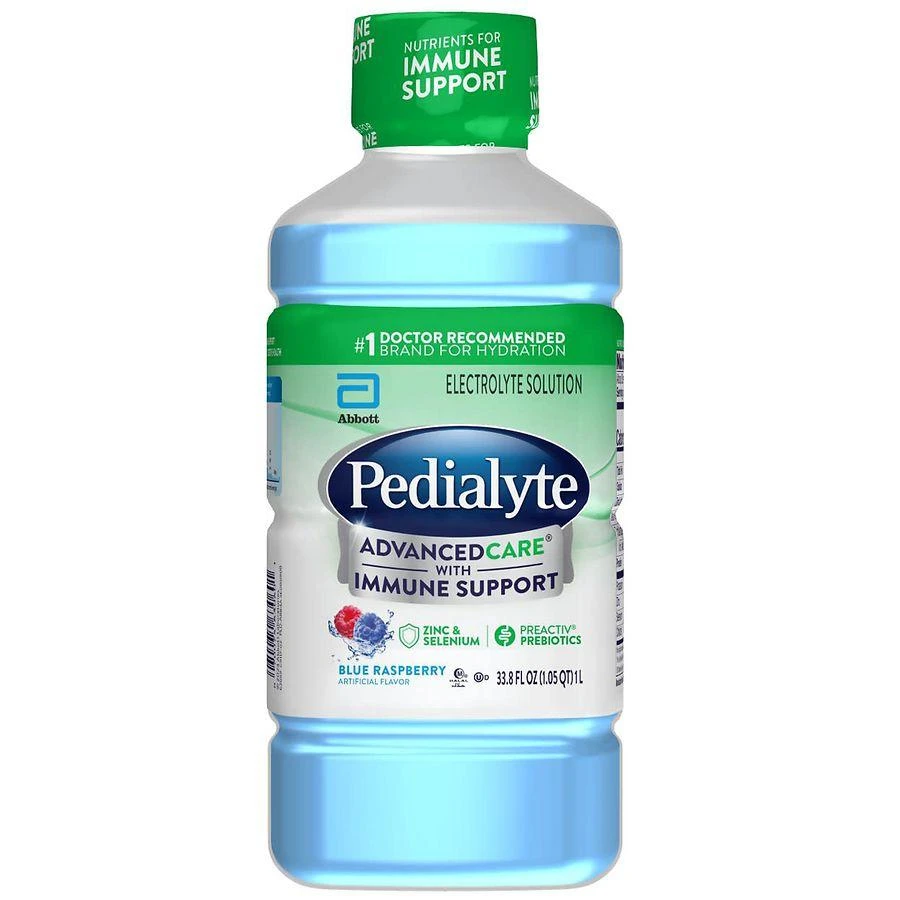 商品Pedialyte|AdvancedCare Electrolyte Solution Blue Raspberry,价格¥55,第1张图片
