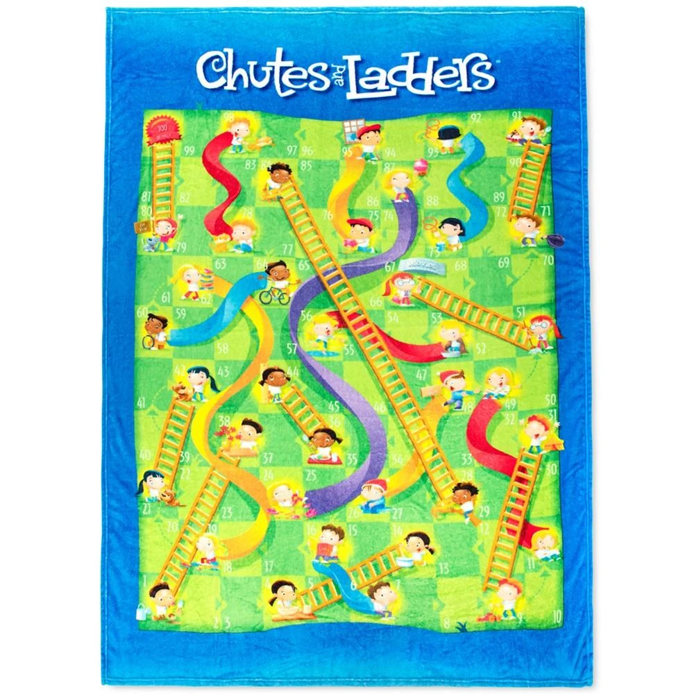 商品Hasbro|Chutes and Ladder Game Blanket,价格¥99,第1张图片