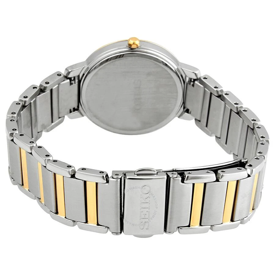 商品Seiko|Crystal Silver Gold Dial Ladies Watch SUP454P1,价格¥1363,第3张图片详细描述