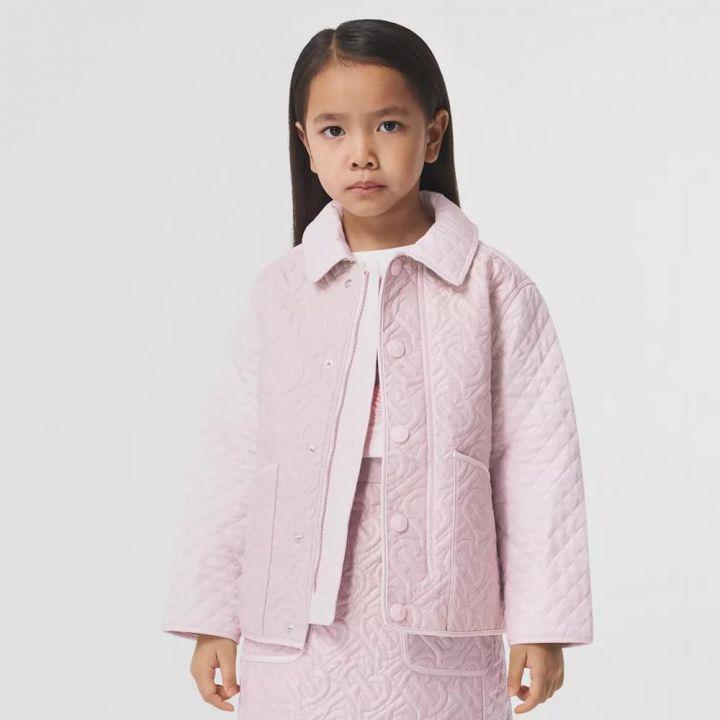商品Burberry|Pink Giaden Quilted Jacket,价格¥2290,第1张图片
