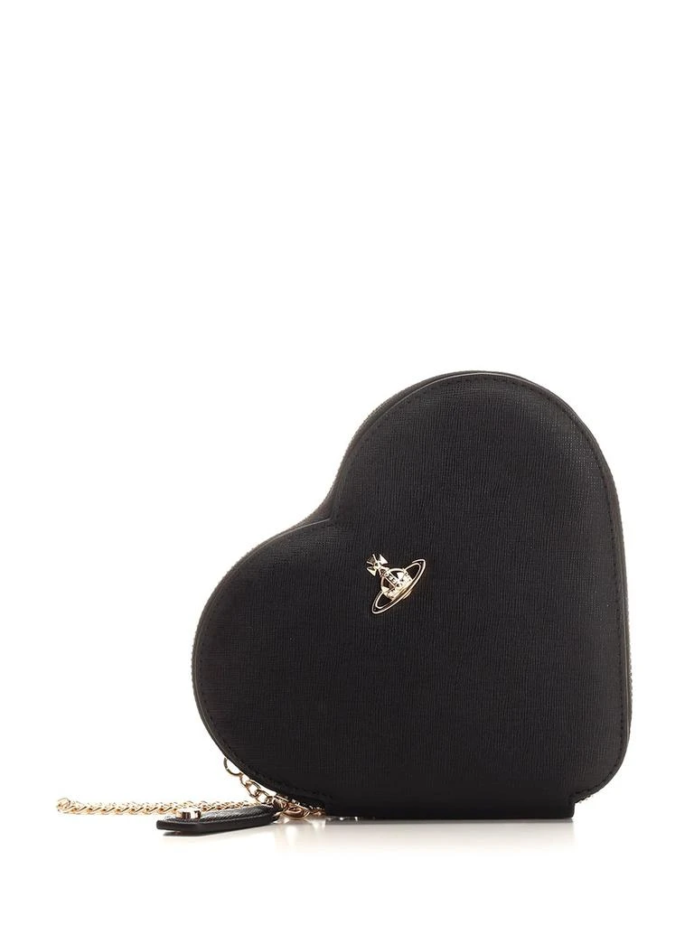 商品Vivienne Westwood|Vivienne Westwood Heart Shaped Logo Plaque Crossbody Bag,价格¥1440,第1张图片