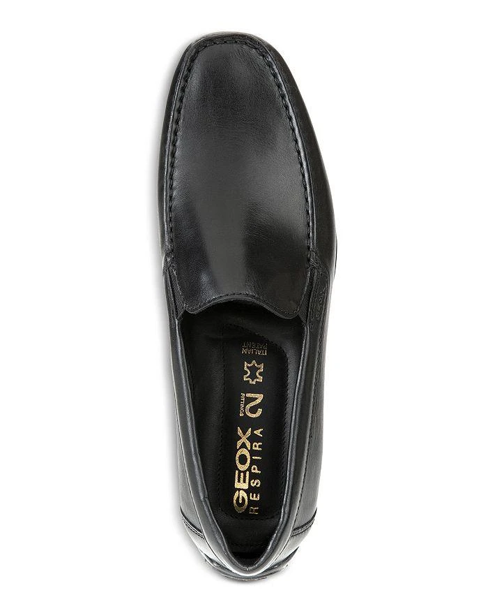 商品Geox|Men's Moner 2 Fit Leather Moc Toe Loafers,价格¥1273,第2张图片详细描述
