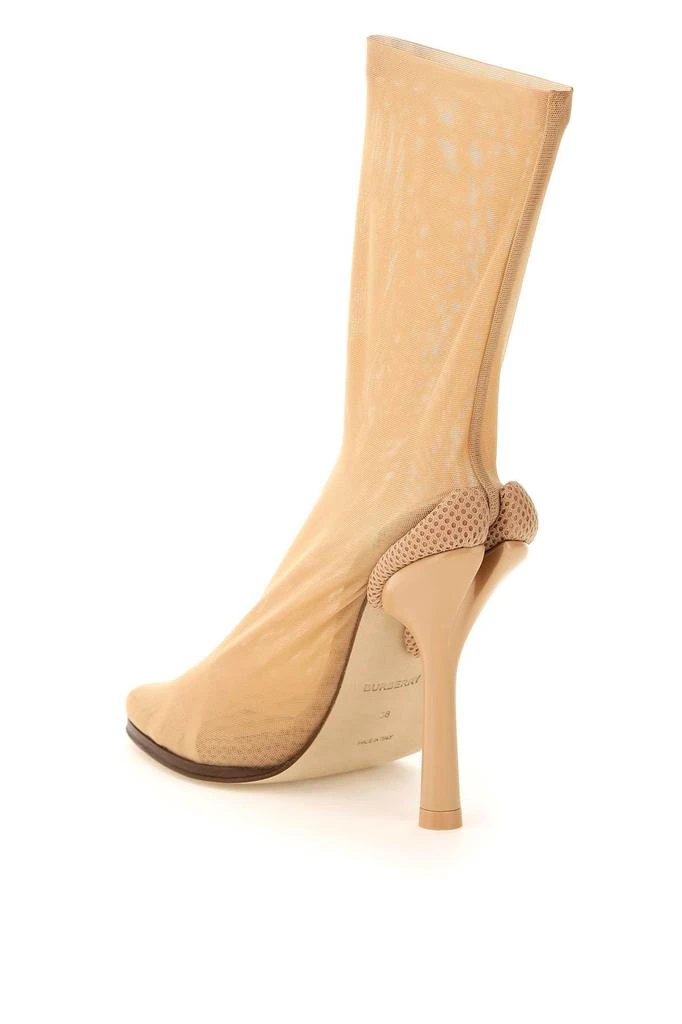 商品Burberry|Burberry stretch tulle sock ankle boots,价格¥4940,第3张图片详细描述