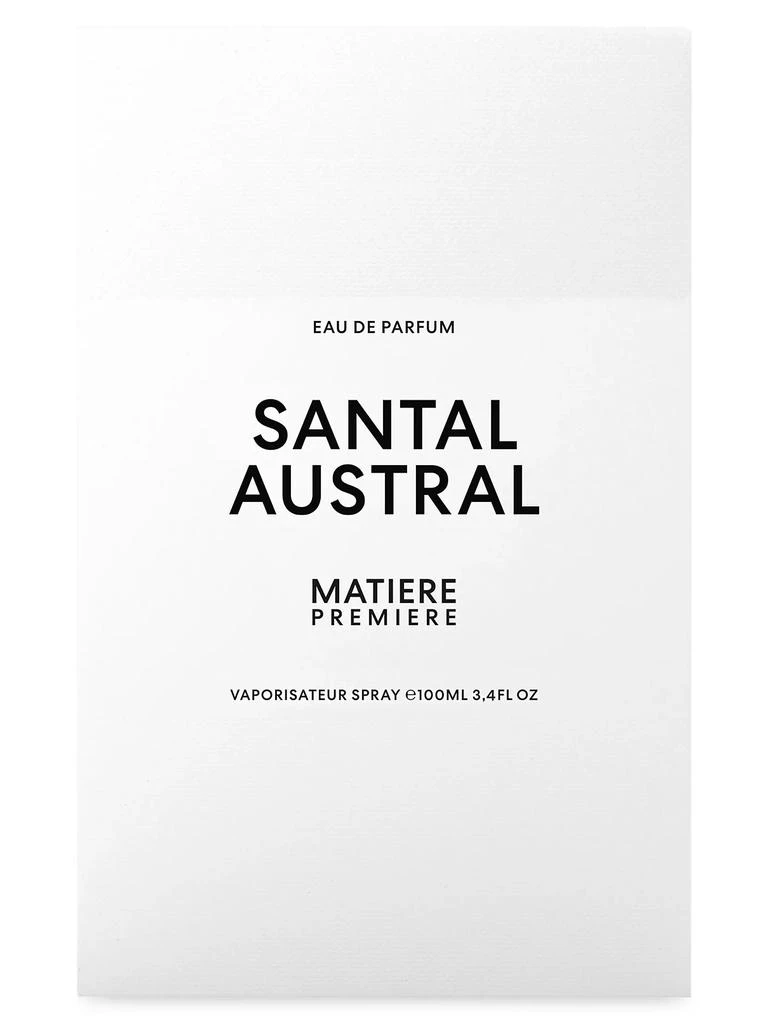 商品Matiere Premiere|Santal Austral Eau de Parfum,价格¥2129,第2张图片详细描述